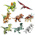 Miniatyrbillede 1 af 5: Jurassic World Dinosaur Klodser 8 Stykker