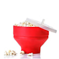Pikkukuva 4 / 5: Silikoninen Mikroaaltouuni Popcorn-Popper - Kätevä Kollapsyva Astia Kotikeittiöön