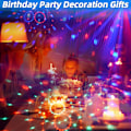 Miniatyrbilde 4 av 7: Discokule Lys Partylys DJ Discolys, LED Mini Farger Scene Lys Lydaktivert Automatisk