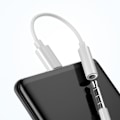 Miniatyrbild 9 av 10: 1*USB-C Typ C Adapter Port till 3,5 MM Aux Audio Jack Hörlurar Hea black For iphone15 series