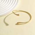 Miniatyrbilde 5 av 5: Gullbelagt Dråpeformet Armring 1