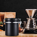 Miniatyrbilde 4 av 5: Kaffebeholder i rustfritt stål, kaffebøsse