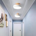 Miniatyrbilde 3 av 3: Taklamper Moderne Led Nordisk Trebelysning Innendørs - grå