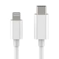 USB-C til Lightning Kabel iPhone Rask Lader 2M Hvit 1-Pack