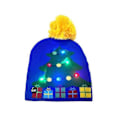 Miniatyrbild 1 av 5: 2024 NY LED Julhatt Kreativ Blinkande LED-ljus Stickad Hatt Snögubbe Vinter Varm Färg Stickad Mössa Julklapp 17