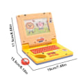 Miniatyrbillede 6 af 6: Børnecomputer, pædagogisk læringscomputer til børn fra 3 år og opefter, lydeffekter og musik, legetøj til