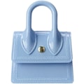 Miniatyrbilde 1 av 4: Damer Skuldervesker - Søte Quiltede Lærvesker - Små Håndvesker - Tote Messenger Vesker - Satchel for Tenåringsjenter Blue