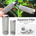 Akvariefilter i rostfritt stål, inloppsskydd, räknät, filter 16mm
