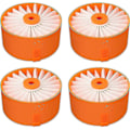 Pikkukuva 1 / 5: 4 kappaleen pakkaus vaihtosuodattimia - Yhteensopiva Black+decker Powerseries Extreme johdottoman varsi-imurin kanssa - KC