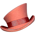 Miniatyrbillede 1 af 5: Asymmetrisk Tophat i Uld - Dame, Herre, Unisex - Steam Punk Hat - Tophat med Modebånd - Dekorativ Hat til Mænd - yu RD2 One Size