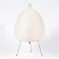 Miniatyrbilde 5 av 5: Bordlampe: rispapir stående lampe for soverom, studierom, stue, bar - belysningsarmatur for hjemmeinnredning 3 farger B