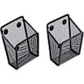 Miniatyrbillede 2 af 5: 2-pak magnetisk penneholder, opbevaringskurv i mesh med ekstra stærk magnet