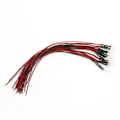 Miniatyrbilde 1 av 10: 10 stk DC12V 5mm LED-lys Forhåndstilkoblet LED-lys Små 18 cm lange Optoelektroniske lys Røde