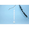 Miniatyrbilde 4 av 7: Krystall Henger Healing Krystaller Edelstener Dekor Tumbled Steiner Bil Bakspeil Vegg Henger Krystaller Reiki Krystall Gaver Clear Quartz
