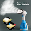 Miniatyrbillede 3 af 8: Vertikal dampstrygejern 280 ml, 1500 W dampstrygejern, manuel/automatisk justerbar bærbar dampstrygejern.
