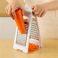 Miniatyrbilde 8 av 8: Mote Grater Grønnsakskutter Grønnsakslicer Allsidig Gadget Behandling Verktøy Grønnsakskutter for Fruktslicer Black