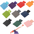 Miniatyrbillede 1 af 9: 10 stk. Pen Loop Holder Selvklæbende Læder Pen Holder Notesbog Selvklæbende Pen Ring Blandet Farve Pen Ring Elastisk Pen Holder Rektangel (Tilfældig Farve)