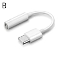 Miniatyrbild 5 av 10: 1*USB-C Typ C Adapter Port till 3,5 MM Aux Audio Jack Hörlurar Hea black For iphone15 series