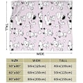 Miniatyrbillede 3 af 4: Snoopy Flannel Tæppe Super Blødt Flannel Fleece Tæppe Fluffy Varmt Tæppe Til Seng, Sofa, Flere Størrelser Til Voksne Børn Teenagere Velmatchet B 50x40in 125x100cm