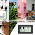 Miniatyrbild 5 av 11: Mini digital hygrometer/termometer 4-pack