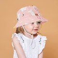 Miniatyrbilde 2 av 4: Justerbar solhatt for barn - pustende strandhatt for gutter og jenter Pink Alpaca