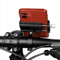 Miniatyrbillede 2 af 5: Mobilholder til cykel - Sort aluminium