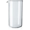 Erstatningskopp til presskanne, glass – klar (kapasitet: tre kopper, 0,35 l, 12 oz)