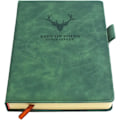 Miniatyrbillede 1 af 5: A5 Notesbog Journal - Hardback Executive Notesbøger med Premium Tykt Papir, College Linjeret Journal, 8,3\"×5,8\", 360 Sider (Grøn)