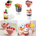 Miniatyrbillede 3 af 7: 20 Plastik Mousse Dessert Kopper