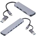 Pikkukuva 8 / 8: USB C Hub USB 3.0 Type-C Jakaja 4 in 2 4 in 2