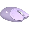 Miniatyrbillede 1 af 4: Trådløs Mus Sød Computermus 1600 DPI Mindre Støj Bærbar USB Mus Trådløs Mus til PC Laptop Computer Notebook MacBook Pige Gave (lilla)