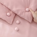 Miniatyrbild 3 av 8: 12 st svamp täcke klämmor halkfria täcke hållare klämmor täcke hållare fixator för filt lakan gardin strumpor madrassöverdrag Pink