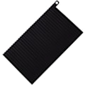 Miniatyrbilde 1 av 5: Brett for vask, sammenleggbart, sklisikkert, vaskbrett, husholdningsvaskbrett, silikagel, mykt gummi, vaskbrett for klær Black