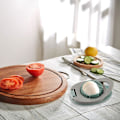 Miniatyrbilde 6 av 7: Eggedeler med rustfritt ståltråd, multifunksjonell eggekutter for jevn kutting av kokte egg, skinke, banan og jordbær Green