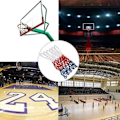 Miniatyrbilde 5 av 5: 2 stk profesjonelle basketballnett, basketballnett for utskifting