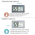 Miniatyrbillede 5 af 6: INF Mini LCD Hygrometer / Termometer Grå