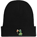 Miniatyrbild 3 av 6: Vinter Kermit Grodan Sippar Te Beanie Varm Bekväm Mjuk Överdimensionerad Tjock Kabel Stickad Hatt Unisex Stickade Hattar Gray