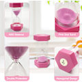 Miniatyrbild 4 av 7: Sand Timer, Timglas för barn, Timglas Timer Set, Färgade sandtimers, Visuell timer, Sand Timer Barn, Timglas Timer, Tidshanteringsassistent