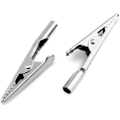 Miniatyrbillede 2 af 7: 50 stk. Alligator Klemmer, Elektrisk Testkabel Krokodille Klemmer Metal Croc Klemmer til Laboratorie Elektrisk Testarbejde, 2\" / 50mm