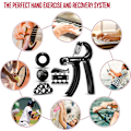 Miniatyrbild 5 av 5: Fitbeast Handtränare Fingertränare, Greppstyrka Tränare Träningsset - 5-pack, Justerbar Grepptränare, Finger Träningsutrustning, Handledstränare,