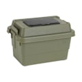 Miniatyrbillede 1 af 3: Camping Opbevaringsboks Udendørs Tissueboks med Låg til Rejser Hjem Madlavning Sort Green 18cmx12cmx11.5cm