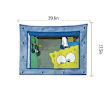 Miniatyrbild 2 av 3: Tecknad Gobeläng Roliga Gobelänger Bakgrund För Sovsal Vardagsrum Väggdekor 100cmx70cm SpongeBob SquarePants