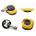 Miniatyrbild 4 av 5: 2 st/set kloss pedalöverdrag snabbkoppling lätt att installera halkfri plast lättvikts klossöverdrag för speedplay zero aero