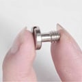 Miniatyrbild 4 av 5: Delar 1/4\" Monteringsskruv Stativskruv Snabbkoppling Kameraskruv Snabbkopplingsadapter Skruvstift för Kamera, Silver