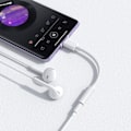 Miniatyrbild 8 av 10: 1*USB-C Typ C Adapter Port till 3,5 MM Aux Audio Jack Hörlurar Hea black For iphone15 series