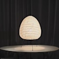 Miniatyrbilde 4 av 5: Bordlampe: rispapir stående lampe for soverom, studierom, stue, bar - belysningsarmatur for hjemmeinnredning 3 farger B