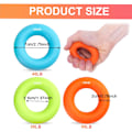 Miniatyrbild 4 av 7: 3 st handgreppsstärkare underarm fingrar handgrepp tränare för muskelträning sport fitness klättring, 30 40 50 lb