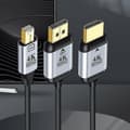 Pikkukuva 5 / 5: Lanhu Thunderbolt 3, Usb-c - Dp Type-c - Displayport 4k 60hz -kaapeli 1