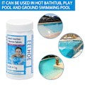 Miniatyrbild 3 av 5: 100-pack Poolrengöring Klortabletter Multifunktion Al White one size