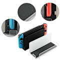 Miniatyrbild 1 av 5: Flytande Väggmonterad Hylla Akrylhållare för Nintendo Switch Docka Multicolor, Transparent Style B